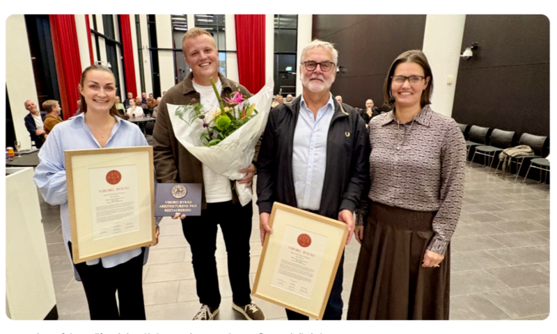 MS+ vinder Viborg arkitekturpris for renovering